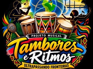 Imagem ilustrativa do projeto Projeto: Tambores e Ritmos - Ultrapassando Fronteiras(Música)